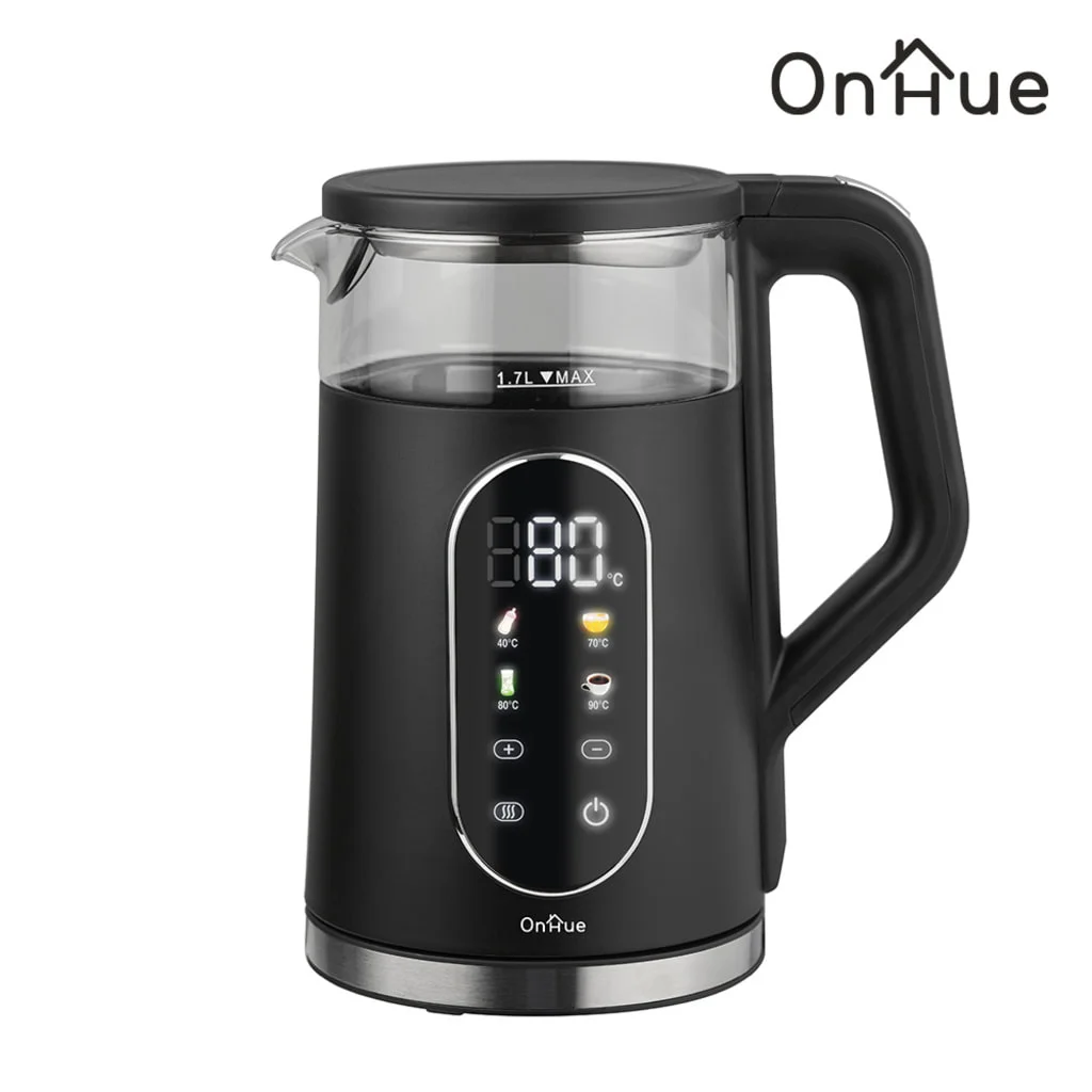온휴주전자/1.7/유리/전자식/온휴/OHA-EK4SB(6)(블랙)