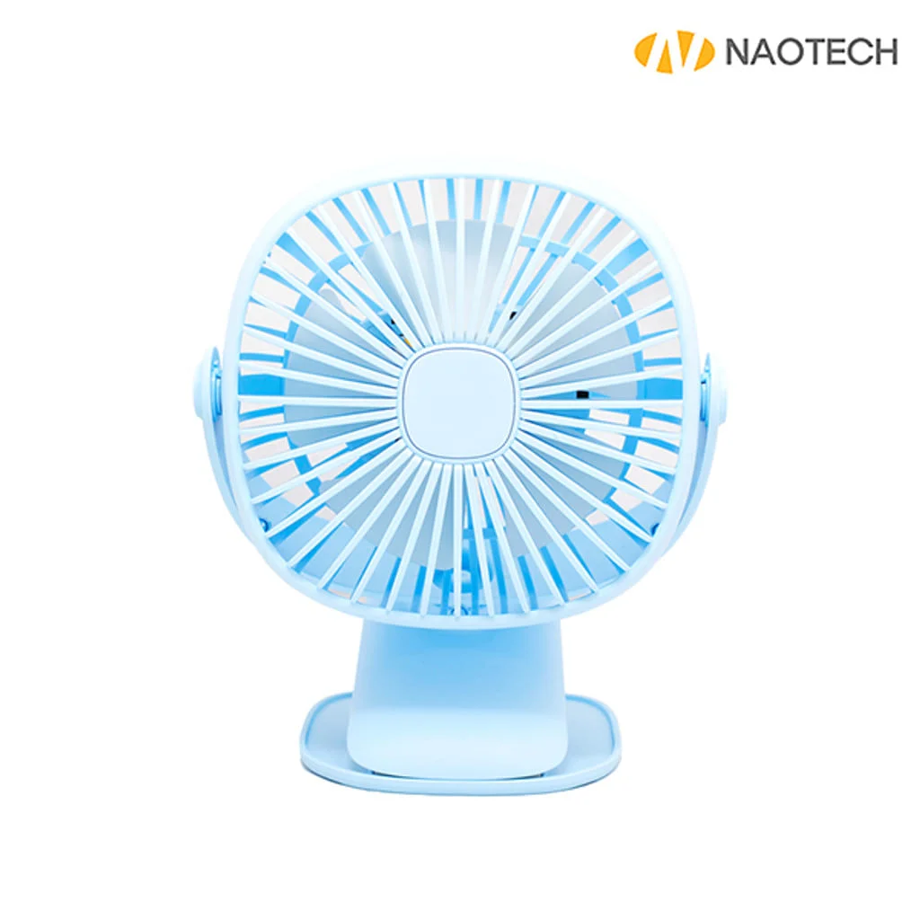 나오테크선풍기클립/충전식/휴대용/나오테크/NAO-D4040F(블루)(40)
